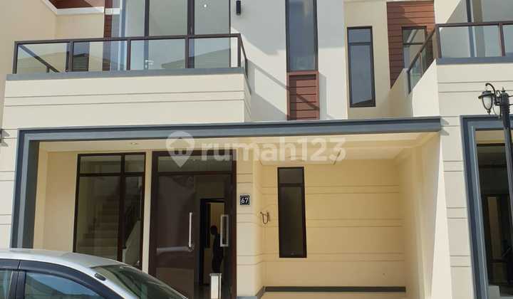 Jual Cepat Semi Furnished Rumah Baru 2 Lantai Di Suvarna Sutera
