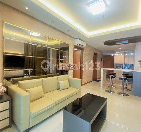 Interior Modern 2Br 77M2 Condo Green Bay Pluit Greenbay Full Furnished Apartemen 1