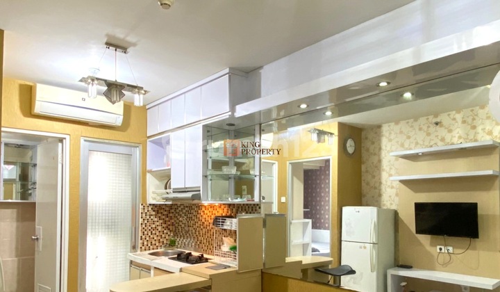 Best View Favorite Pool! 2 Bedroom 35m² Furnished Interior Green Bay Pluit Near Mall Apartment 2