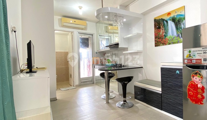 Full Furnished! 2br 35m² Hook View Kota Di Tower Depan Green Bay Pluit Greenbay Apartemen