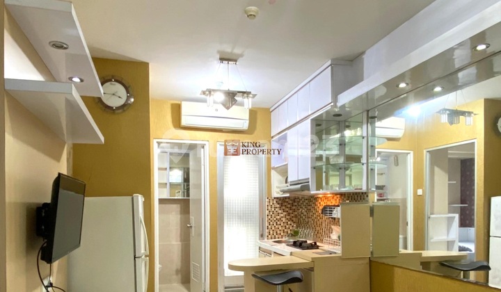 Best View Favorite Pool! 2 Bedroom 35m² Furnished Interior Green Bay Pluit Near Mall Apartment