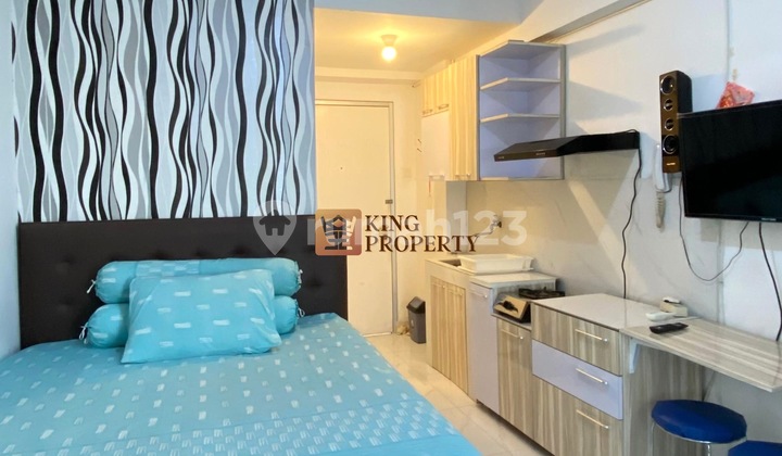 Studio Minimalis Full Furnish View Pool, Siap Huni Di Green Bay Pluit Apartemen