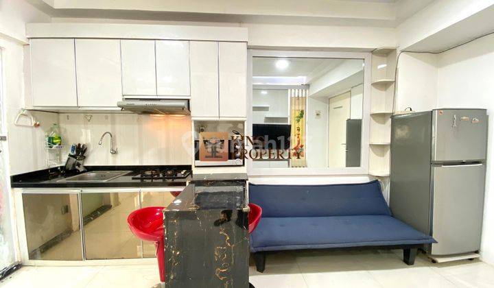 Disewa Dekat Mall Furnished Interior 1br Hook 35m2 Green Bay Pluit Apartemen 1