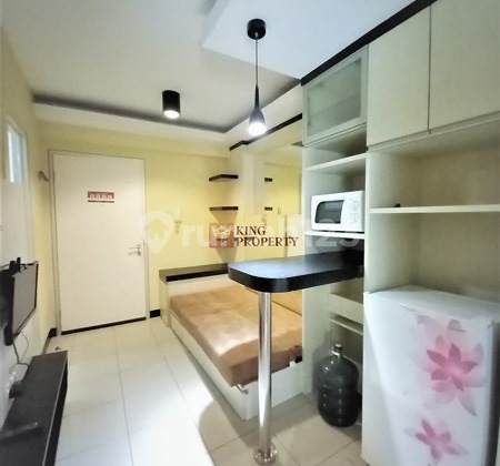 Investment Ensures Near Mall 2br 38m2 Furnished Green Bay Pluit Unit Rare & Ready to Occupy - Personal Use, Never Been Rented! For Sale Apartment Unit Green Bay Pluit Tower Strategically Located Directly Opposite Baywalk Mall, Complete With View 2