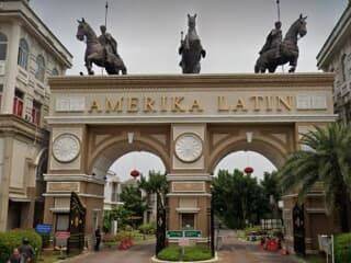 Rumah cantik green lake city Amerika latin 2 Lantai Bagus Utara 1