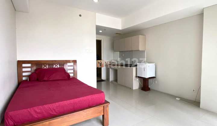 Practical Living! Fully Furnished Studio at The Breeze Bintaro, Complete Facilities