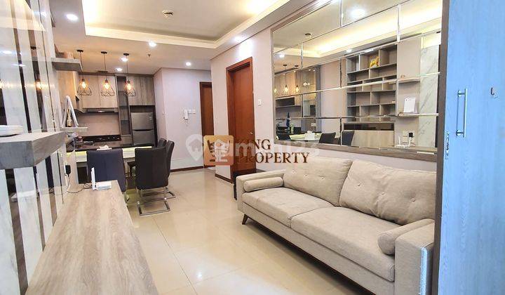 Dijual murah dengan kondisi lengkap Condominium Greenbay pluit luas 74m2 Furnished interior 1