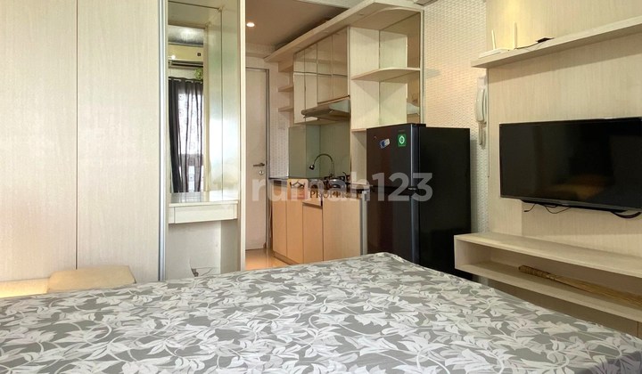 Apartemen Green Bay Pluit Greenbay Studio Full Furnished Cozy Siap Huni, Akses Mall Langsung