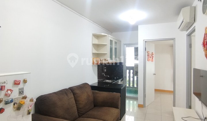 Siap Huni! lantai sedang 2BR 38m² Full Furnish Minimalis View Pool Tower Depan Green Bay Pluit Greenbay