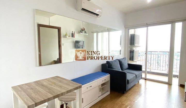 ruang keluarga 1 br condominium sewa interior