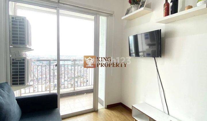 ruang keluarga 1 br condominium sewa interior