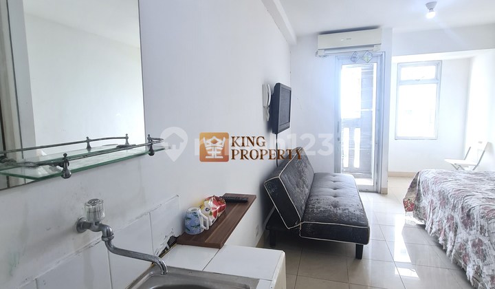 For Rent Cheap Furnished Studio at Baywalk Apartment Green Bay Puit Greenbay Ready to Occupy