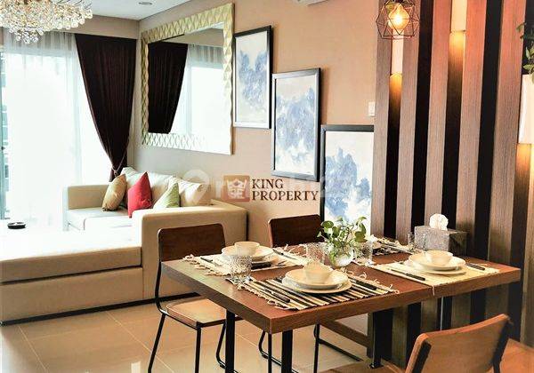 Interior Mewah 2br 82m2 Condo Green Bay Pluit Greenbay Furnished Homey 1