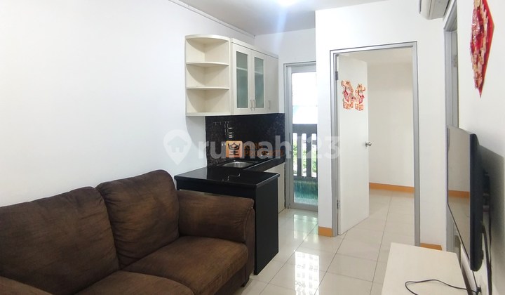 Ready to Occupy! 2BR 38m² Middle Floor Full Furnish Minimalist Pool View Front Tower Green Bay Pluit Greenbay 2