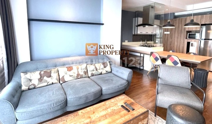 Luxury Condominium 3BR Hook 118m² Lavish Interior Ocean View Green Bay Pluit Fully Furnished 2