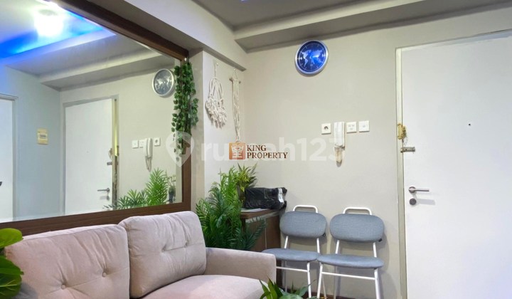 Homey dan Asri ! 2Br 35M² Full Furnished, View Kota Rekomen Tower Depan Green Bay Pluit Greenbay