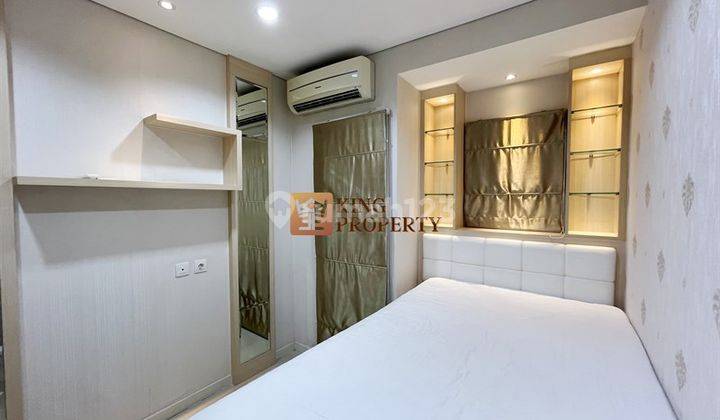 Double Bed Studio Apartemen Madison Park Interior Furnish Bagus 2