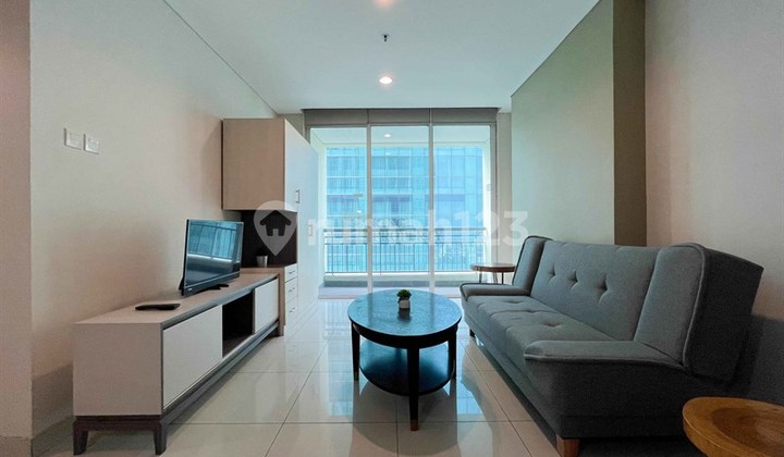 Furnished! Accessible To Central Park Mall And Taman Anggrek Mall, 2 Bedroom Central Park Residences, For Rent Prime Location Above Mall Central Park Jakarta