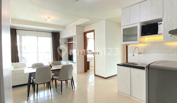 Unit Paling Dicari Karena Tinggal Langsung Bawa Koper! 2BR 82m2 Furnished Lengkap View Laut Condominium Green Bay Pluit, Pantai Indah Kapuk 2