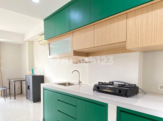 Super Cozy! Studio Furnished Minimalis Siap Huni Apartemen Daan Mogot City, Cengkareng View Kota Jakarta