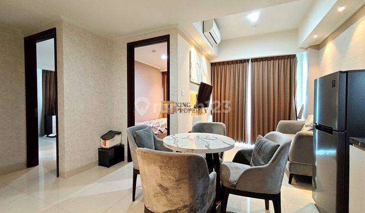 Selangkah Ke Mall Green Sedayu, Fasilitas Kolam Renang, KIDS Playground, GYM, Supermarket, ATM Center, Fitness Center, Taman, Track Jogging, Tempat Parkir, Keamanan 24 jam dengan CCTV di setiap lantai, 2BR Apartemen Green Sedayu Furnish Lengkap 1