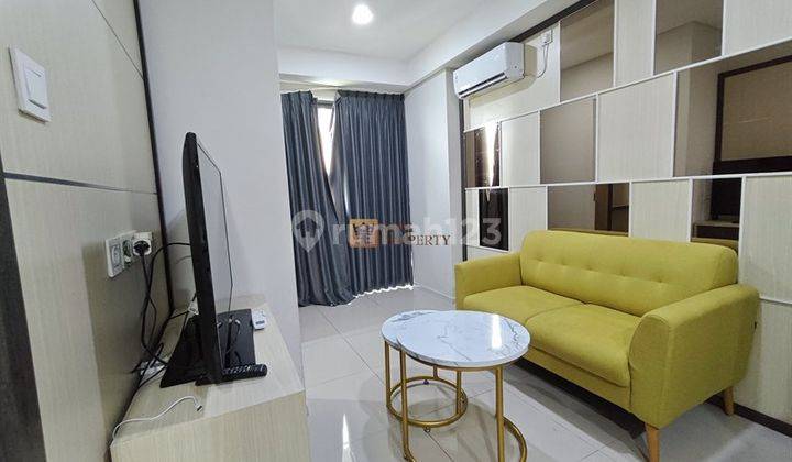 Hunian Modern 1BR+ Daan Mogot City Damoci Furnish Interior Mewah 2