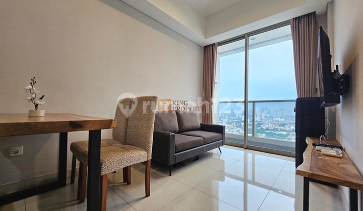 Termurah! Disewakan 3BR Furnished Minimalis Homey Siap Huni di Taman Anggrek Residence, Dekat Hublife TA Mall Central Park. 2