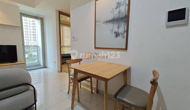 Furnished Minimalis Nyaman terhubung ke Hublibe Mall TA,Disewa 2BR Taman Anggrek Residence Tanjung Duren Lantai Rendah