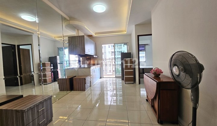 Dekat Soho Capital & Apl Tower, Disewakan 2Br Mediterania Garden Residence 2 Furnished Hadap Selatan Pool View, Area Podomoro City Jakarta Barat 2