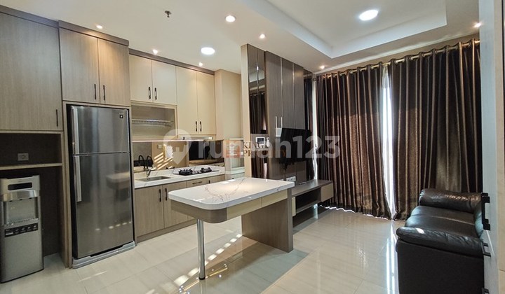 View Danau & Furnished Interior Elegan, DIjual 2BR Citralake Suites, Fasilitas Kolam Renang, Sky Garden, Gym, Minimarket. 2