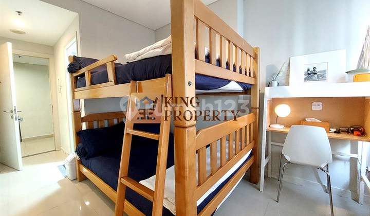For Sale Partially Furnished Studio Strategically Located Near Central Park Mall at Madison Park Apartment Tanjung Duren West Jakarta
