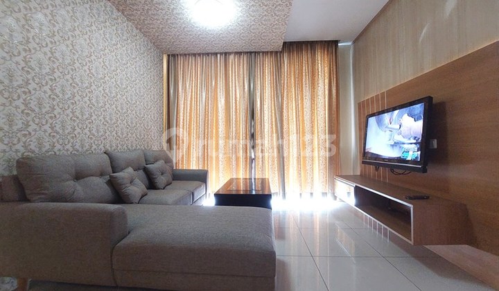 Diatas Mall CP & Jalan kaki ke APL Tower, Disewakan 3BR Central Park Residence Fully Furnished Minimalis Rapi, Fasilitas Gym, Infinity Pool, ATM Center 1