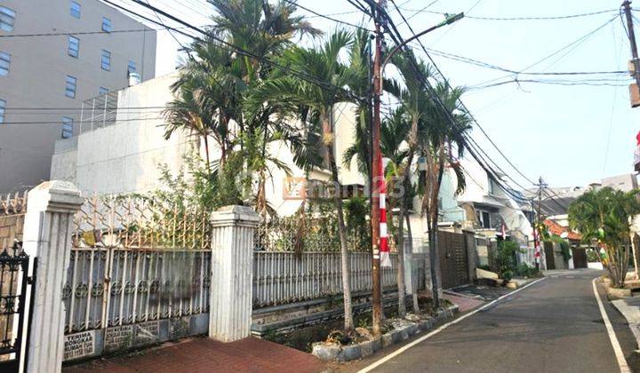 Tanah Strategis 460m SHM Bisa utk dibangun Hotel, Kost Mewah, dan Perkantoran Dekat Stasiun dan Pasar Tanah Abang, KFC Cideng,  Dijual Kavling Petojo Sabangan Jakarta Pusat