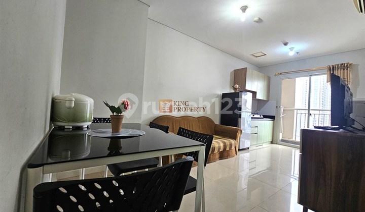 Hadap Timur View City, Fasilitas Kolam Renang, Lapangan Basket, Gym, Billiard, Disewakan 2BR Madison Park Dekat Mall Central Park & APL Tower 2