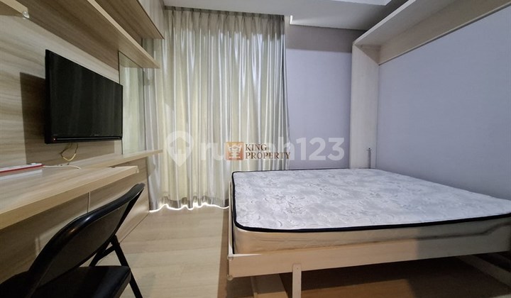 For Rent: Beautiful Modern Minimalist Studio with Built-In Furniture at Taman Anggrek Residence, Facilities include Swimming Pool, Karaoke Room, Meeting Room, Club House, Gym.