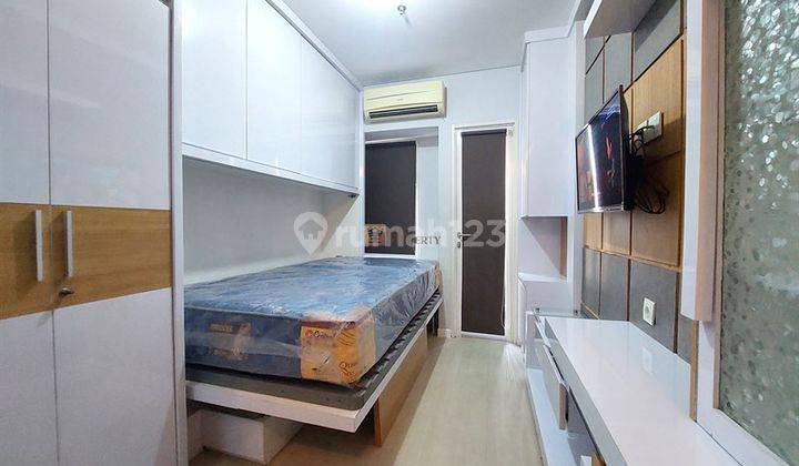 5 Menit ke Untar Trisakti Ukrida, Fasilitas Kolam Renang, , Lapangan Basket, Gym, Billiard, Sky Garden, Disewakan Studio Full Interior Apartemen Madison Park  Tanjung Duren Selangkah ke Mall CP