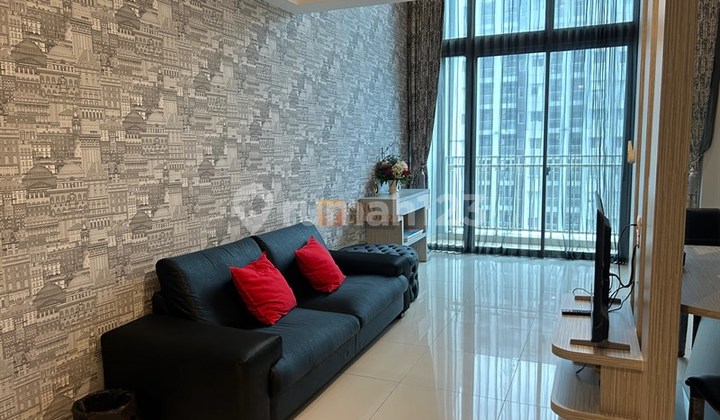 terkoneksi ke Neo Soho Mall Central Park SOHO Podomoro City Residence Type Avenue 2 Lantai Furnish Interior Bagus 2