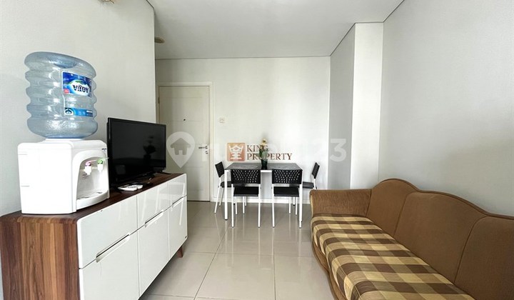 Jalan Kaki Ke Central Park Mall Taman Anggrek, Fasilitas Kolam Renang, Lapangan Basket, Gym, Billiard, Sky Garden, Evi Charger Station, Disewakan 2BR Madison Park Furnish Homey Siap Huni. 2