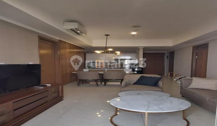 Directly Connected to Hublife Mall TA MTA, For Rent 2BR Condominium Taman Anggrek Residence Furnished Minimalist Modern, Near Trisakti & UNTAR Campuses, SOHO Capital, APL Tower