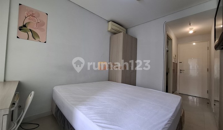 Disewa Kost Mewah Apartemen Madison Park Type Studio Furnished Minimalis Rapi - Dekat Central Park, Apl Tower, Untar, & Trisakti Fasilitas Kolam Renang, Gym, Billiard, Sky Garden, Evi Charger Station