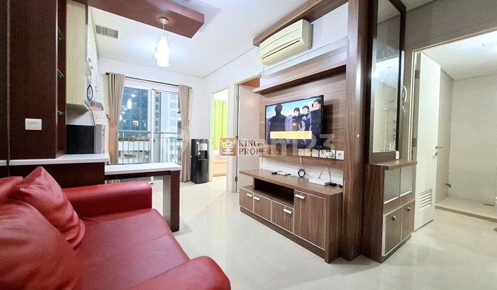 Furnish Lengkap Siap Huni, Disewakan 2BR Madison Park Sebelah Sogo Mall Central Park, Fasilitas Kolam Renang, Gym, Billiard, Sky Garden, Ev Charger Station. 2