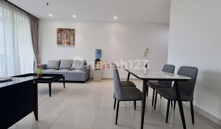 Above Mall Central Park & Walking Distance to Taman Anggrek, For Rent 2Br 93M Condominium Central Park Residences Podomoro City Fully Furnished Ready to Occupy. 2