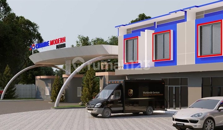 Limited Item! Launching Dijual Gudang Baru Cikande Modern Bizhub Luas 300m2, bisa untuk perindustrian / pabrik, 5 menit dari Tol Cikande.