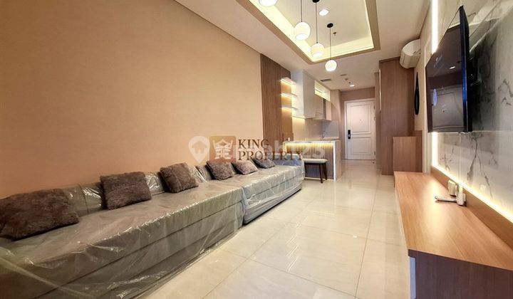 Disewa 2BR Grand Madison Central Park Furnished Interior Jakbar 1