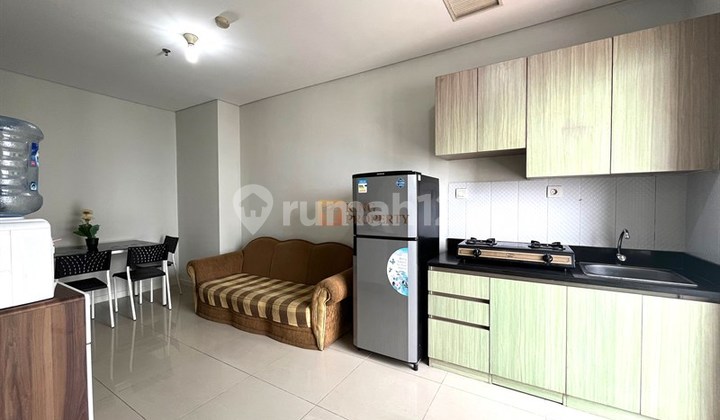 Jalan Kaki Ke Central Park Mall Taman Anggrek, Fasilitas Kolam Renang, Lapangan Basket, Gym, Billiard, Sky Garden, Evi Charger Station, Disewakan 2BR Madison Park Furnish Homey Siap Huni. 1