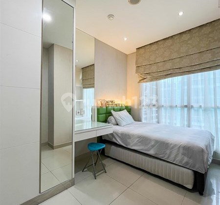Apartemen di Atas Mall Central Park Jual 2Br Furnished Bagus di Central Park Residence Akses Kolam Renang, Gym, Sauna Dekat Neo Soho, Taman Anggrek, Kampus & Tol 2