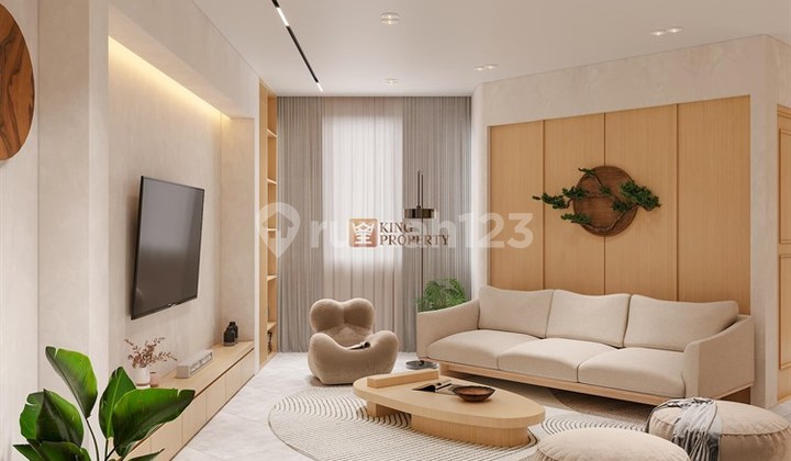 Strategis Akses Ke Mall, Tol dan Tempat Wisata Fasilitas Premium Apartemen Mitra Bahari 3 Kamar Furnished Bagus Pluit Jakarta Utara Untuk Jual 2