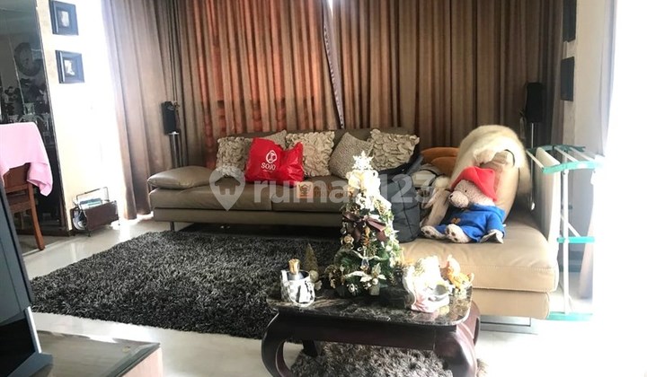 One Step to Central Park Mall Rent 3 Bedrooms Well Furnished at Royal Mediterania Garden Residence Facilities Swimming Pool, Gym, Sauna Close to Neo Soho, Orchid Park, and Toll Gate