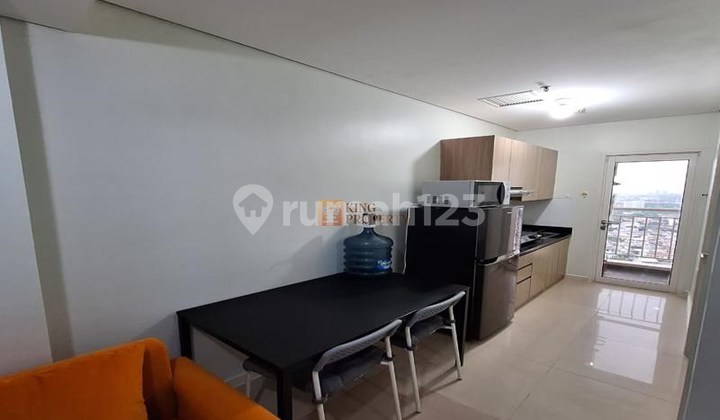 Unit Langka Sewa 1 Kamar Furnished di Madison Park Fasilitas Kolam Renang, Gym, Jogging Track Dekat ke Mall Central Park, Taman Anggrek, Apl dan Kampus