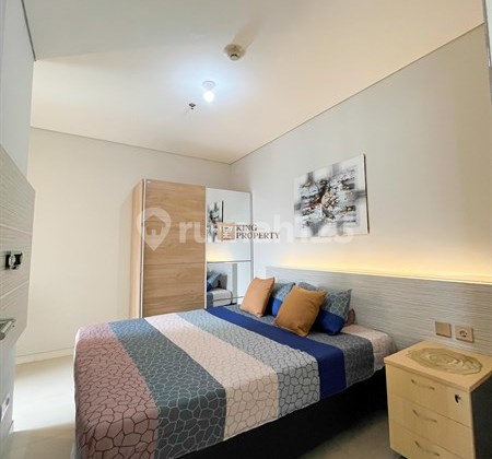 View Favorit Sewa 2 Kamar Furnished Bagus di Apartemen Madison Park Fasilitas Kolam Renang, Gym Akses ke Bandara Soekarno-Hatta, Pintu Tol & Stasiun Grogol Dekat Mall Central Park, Taman Anggrek 1